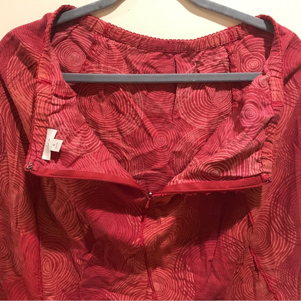J Jill Pink Linen Skirt (PS) - Picture 6 of 8